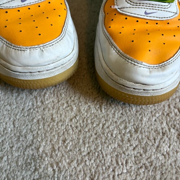 Nike Air Force 1 LV8 Shoes Size 7Y White Space Purple FD1035-100 - Picture 5 of 10